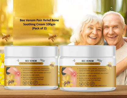 Bee Venom Knee & Joint Pain Relief Cream 100gm Each (BUY1 GET1)