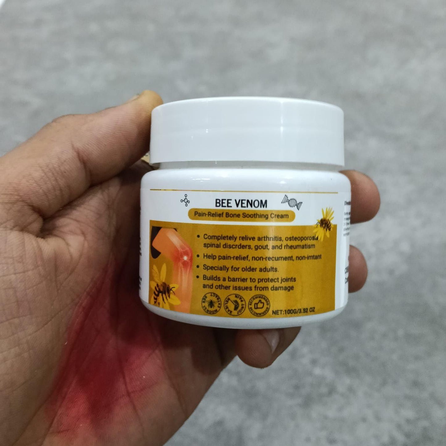 Bee Venom Knee & Joint Pain Relief Cream 100gm Each (BUY1 GET1)